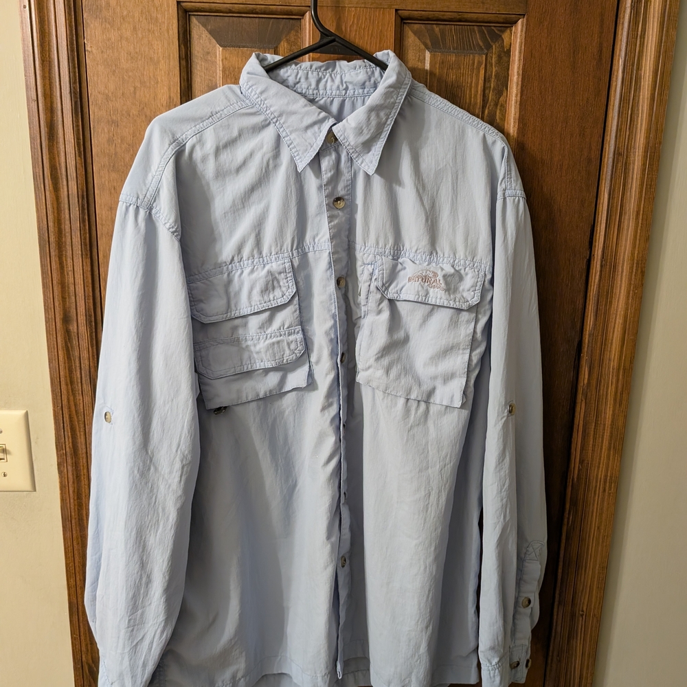 Light Blue Button-Up Shirt